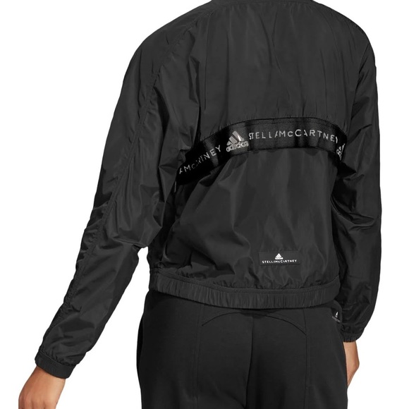 Adidas By Stella McCartney Black Bomber Jacket - Picture 9 of 13